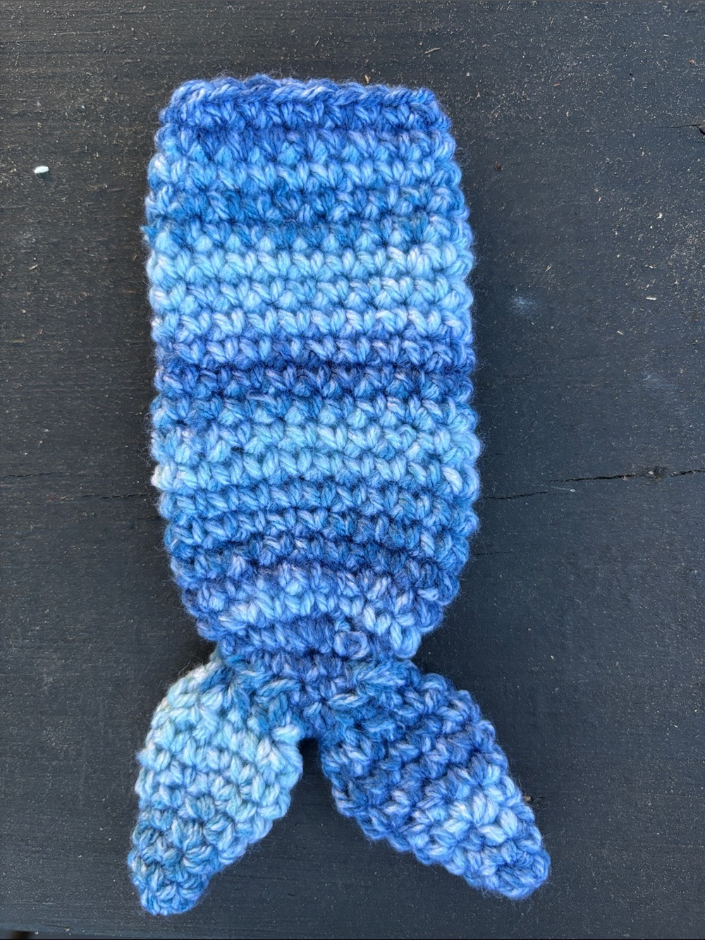 2 Crochet Mermaid Tail Popsicle Holder - Picture 4 of 4